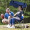Foldable Beach Canopy Chair Sun Protection Camping - Holds 330LBS Load